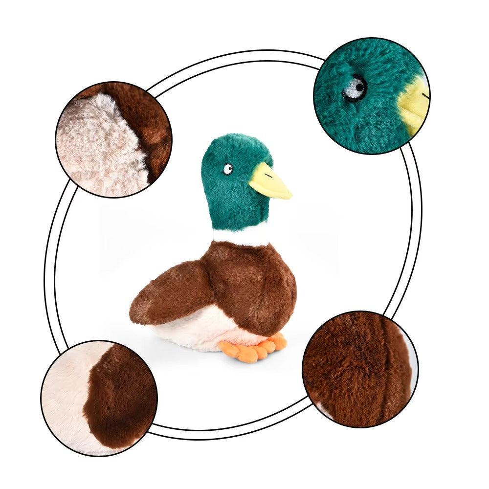 Manufacturer Wholesale Custom Plush Duck Dog Toy – Squeaker, Crinkle Paper