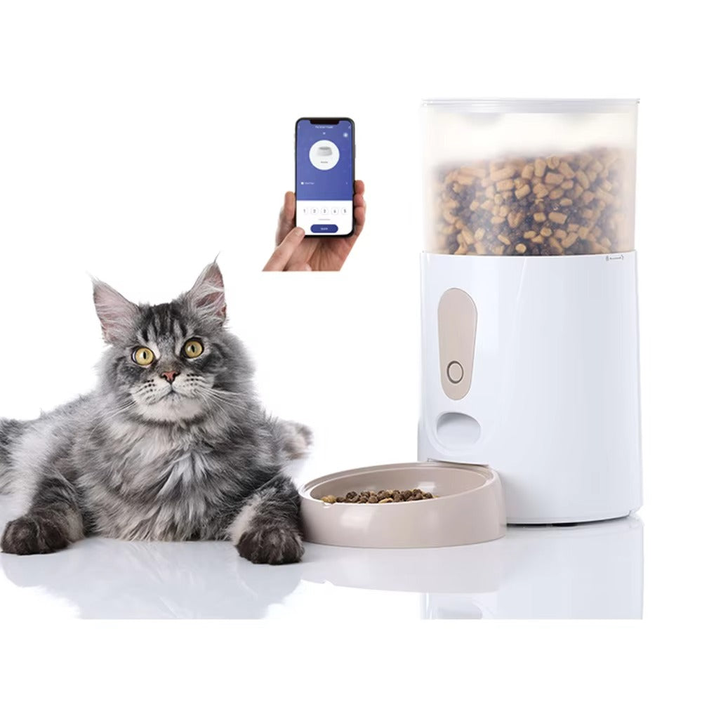 Newly Developed Smart Electronic Pet Feeder – WiFi APP Remote Control (Automatic)