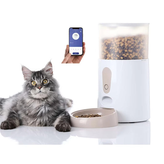 Newly Developed Smart Electronic Pet Feeder – WiFi APP Remote Control (Automatic)
