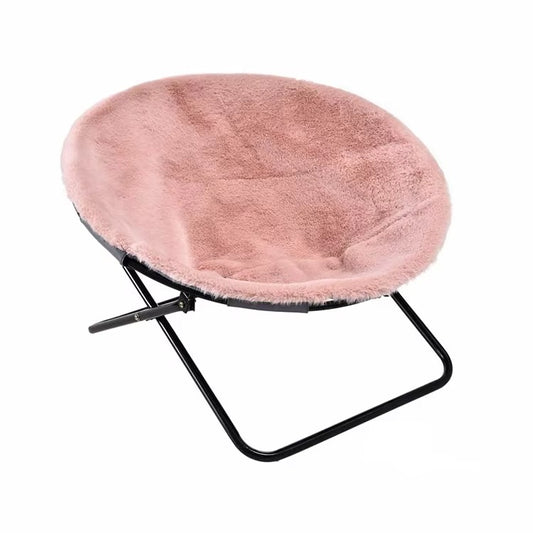 Foldable Elevated Pet Bed – Anti-Slip, Polyester & Stainless Steel, Indoor