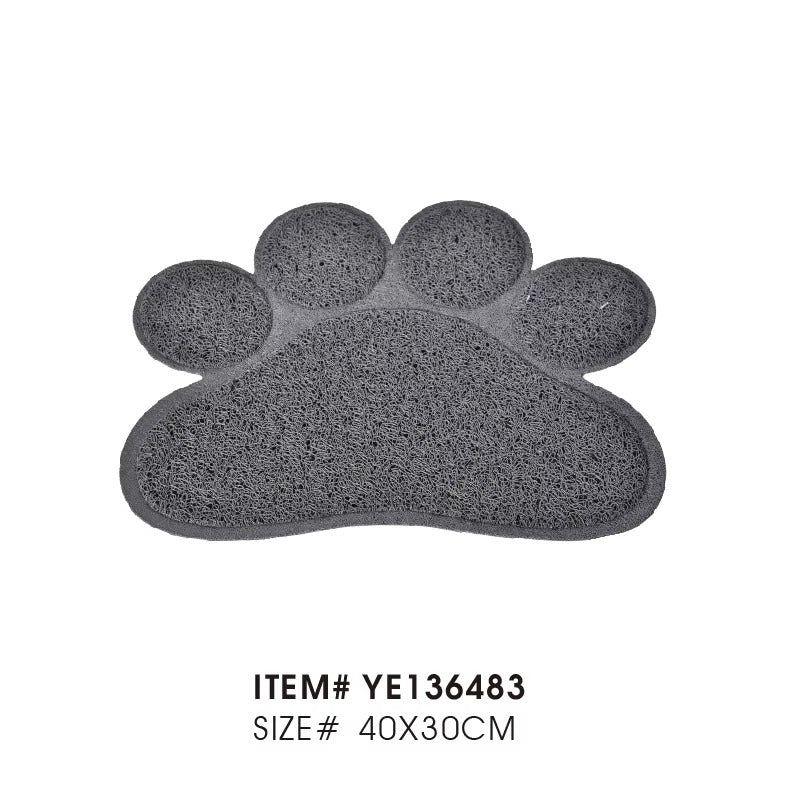 Wholesale PVC Cat Mat – Multifunctional Claw Type (Non-Slip, for Litter, Foot, Pet Meal)