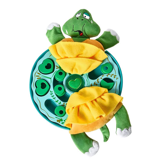 Eco-Friendly Dog Plush Toy – Treat Dispenser, Interactive (Comfort & Play, Gift)