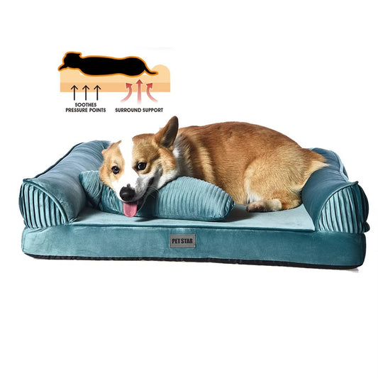 Dog Bed Factory – OEM (Custom Logo, Orthopedic Foam, High Quality)