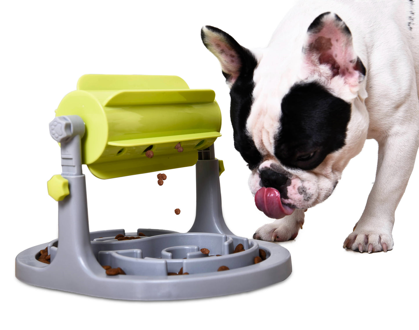 Plastic Smart Dog Feeder – Automatic, Interactive Slow Bowl (IQ Training)