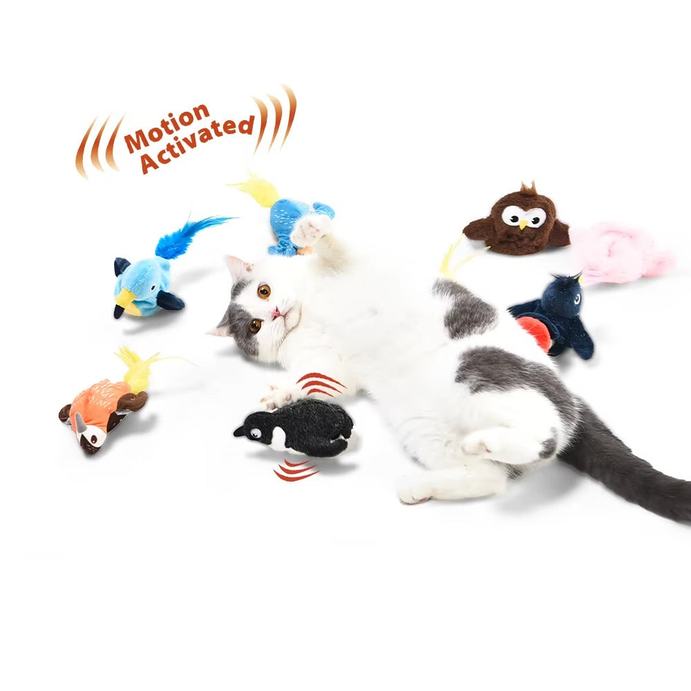 Wholesale Popular Cat Toy – Flapping Bird (Realistic Design), Electric (Smart Swings, for Playing)