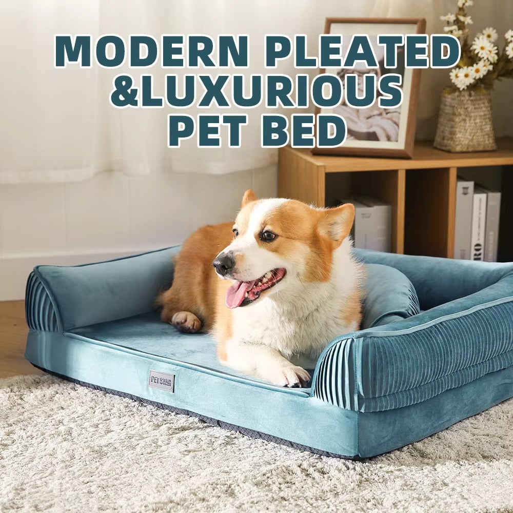 Dog Bed Factory – OEM (Custom Logo, Orthopedic Foam, High Quality)