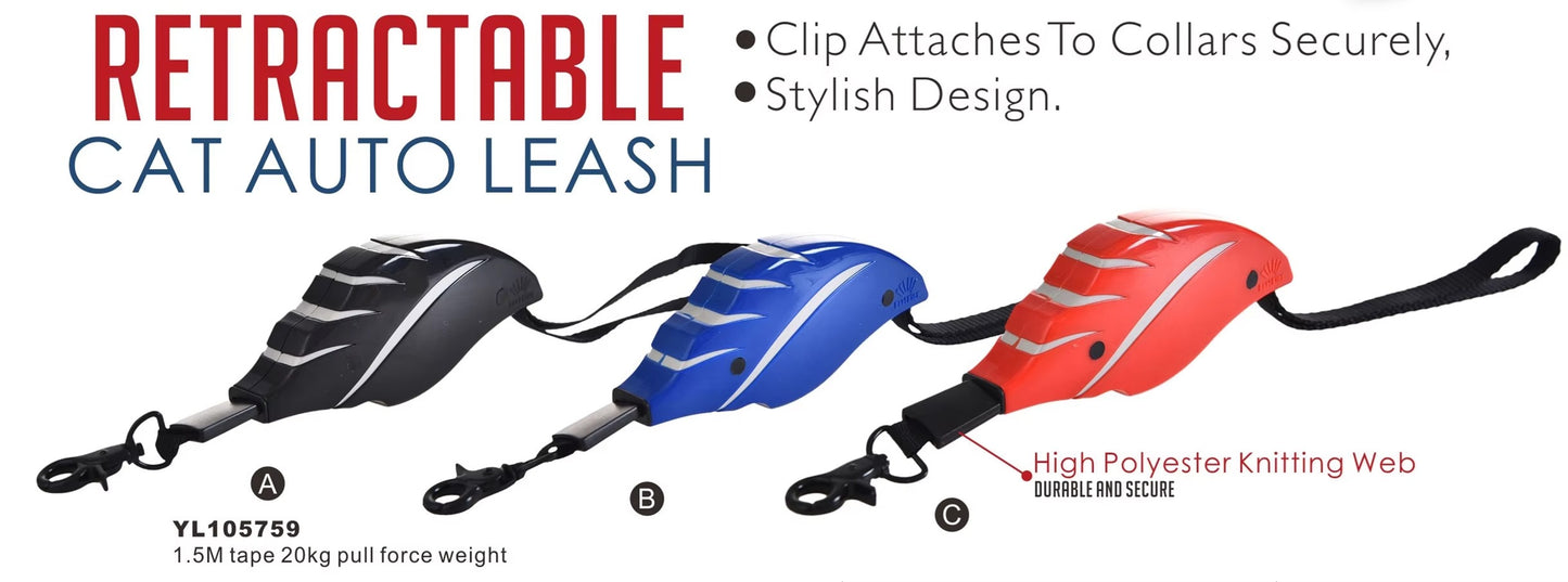 New Retractable Dog Leash – Auto, Heavy-Duty (for Walking)