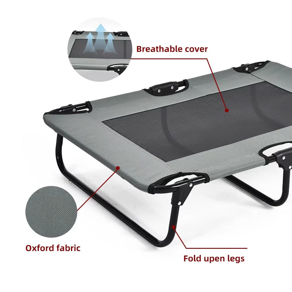 New Arrival Elevated Pet Bed – Cooling, Breathable, Foldable, Portable (Outdoor, Waterproof, for Dogs)