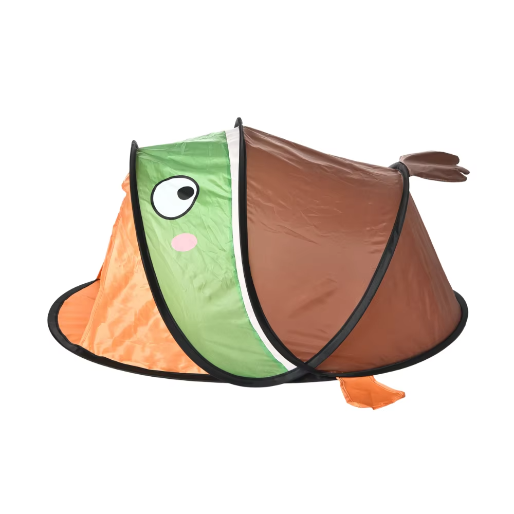 New Animal-Designed Cat Toy – Polyester Crinkle Escape House (with Package)