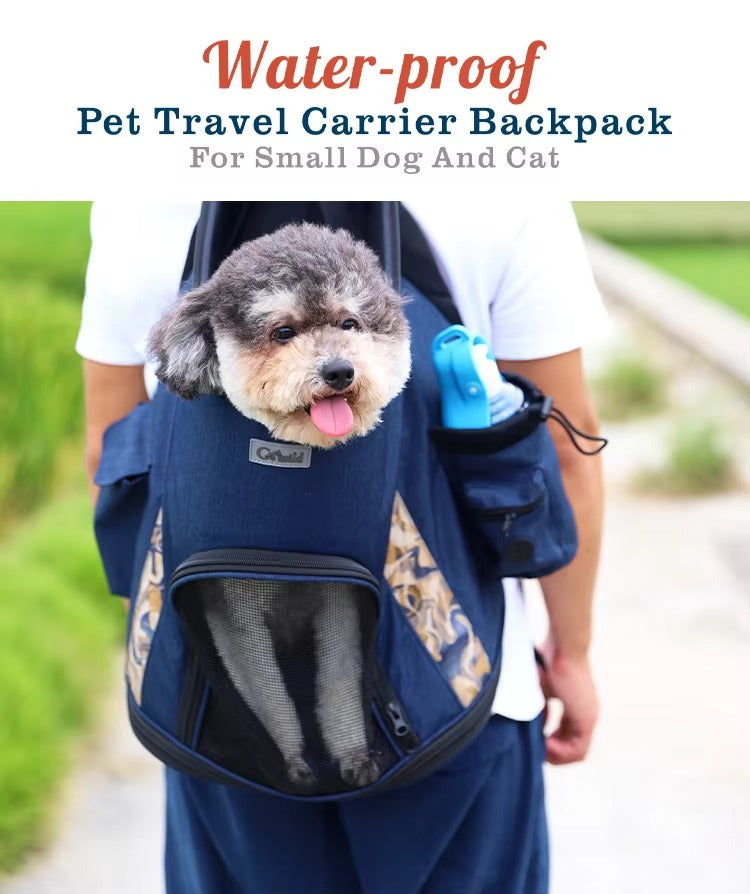 Petstar New 900D Water-proof Oxford Fabric Pet Travel Carrier Dog Backpack