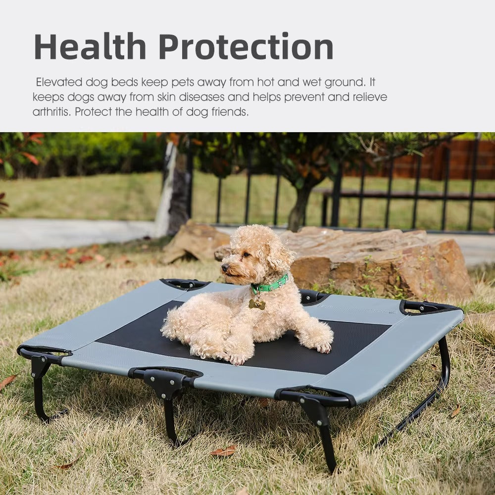 New Arrival Elevated Pet Bed – Cooling, Breathable, Foldable, Portable (Outdoor, Waterproof, for Dogs)