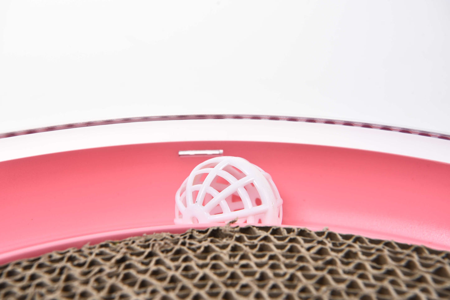 Custom 4-in-1 Cat Toy – Interactive Circular Track, Scratcher (Replaceable Board)