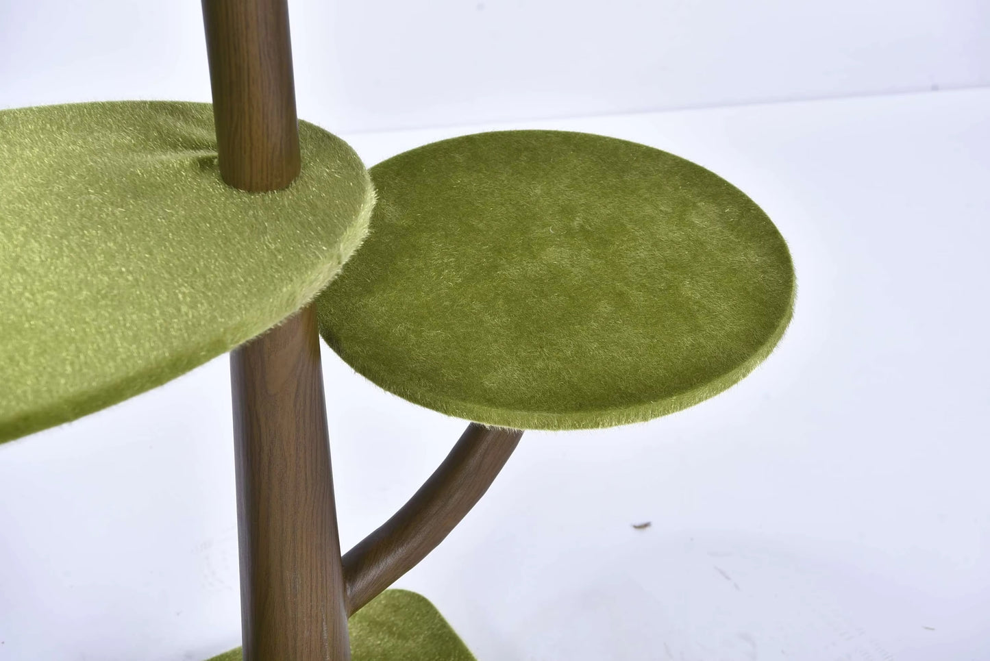 Manufacturer Cat Tree – Solid Steel, Large Platform (Green Plants, Home Decorative, Climbing Frame)